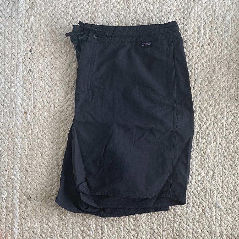 Patagonia Black Swim Boardshorts